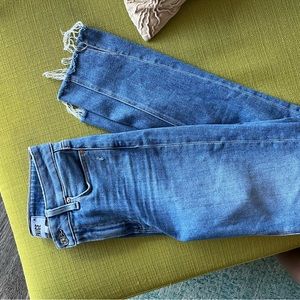 Paige Hoxton Slim Slit Hem jeans